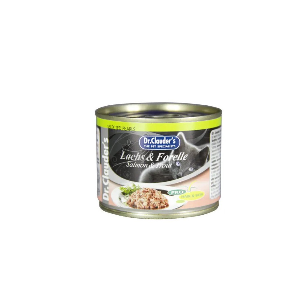 Dr. Clauder's Cat 200 gr Salmão e truta