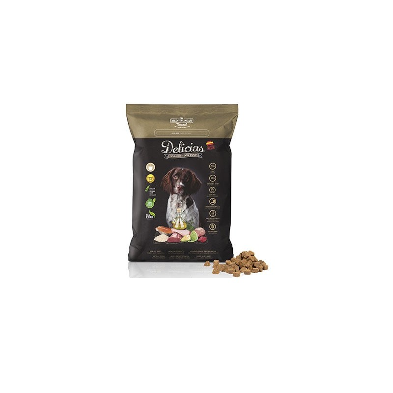 Delicias semi moist dog sales food