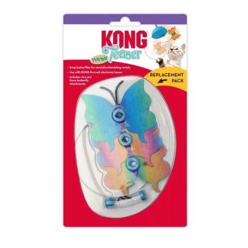 KONG Teaser Purrsuit Butterfly Replacement Pack
