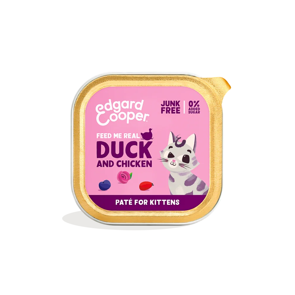 Edgard & Cooper Tarrina Kitten 85 gr PERU E FRANGO