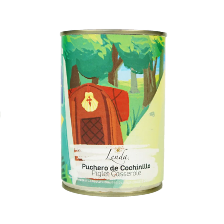 Lenda Foodie Lata Sem Cereais Puchero de Leitão 380gr: