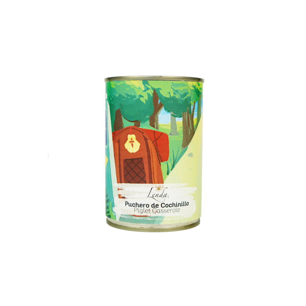 Lenda Foodie Lata Sem Cereais Puchero de Leitão 380gr: