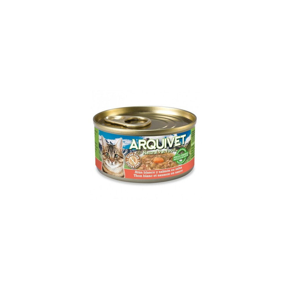 Arquivet Lata Atum Branco e Salmão em molho 80gr Arquivet Lata Atum Branco e Salmão em molho 80gr