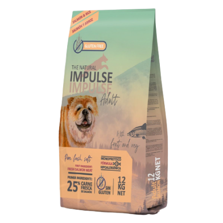 The Natural Impulse Dog Adult Salmon