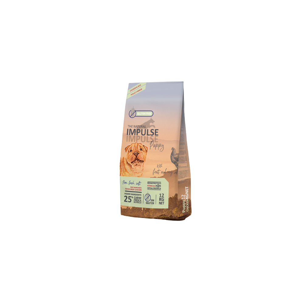 The Natural Impulse Dog Puppy 12 Kg