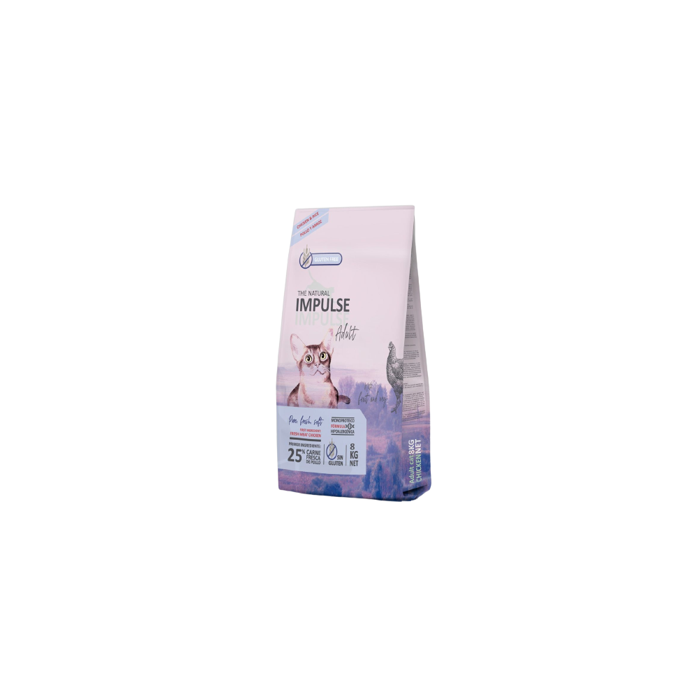 The Natural Impulse Cat Adult 8 Kg