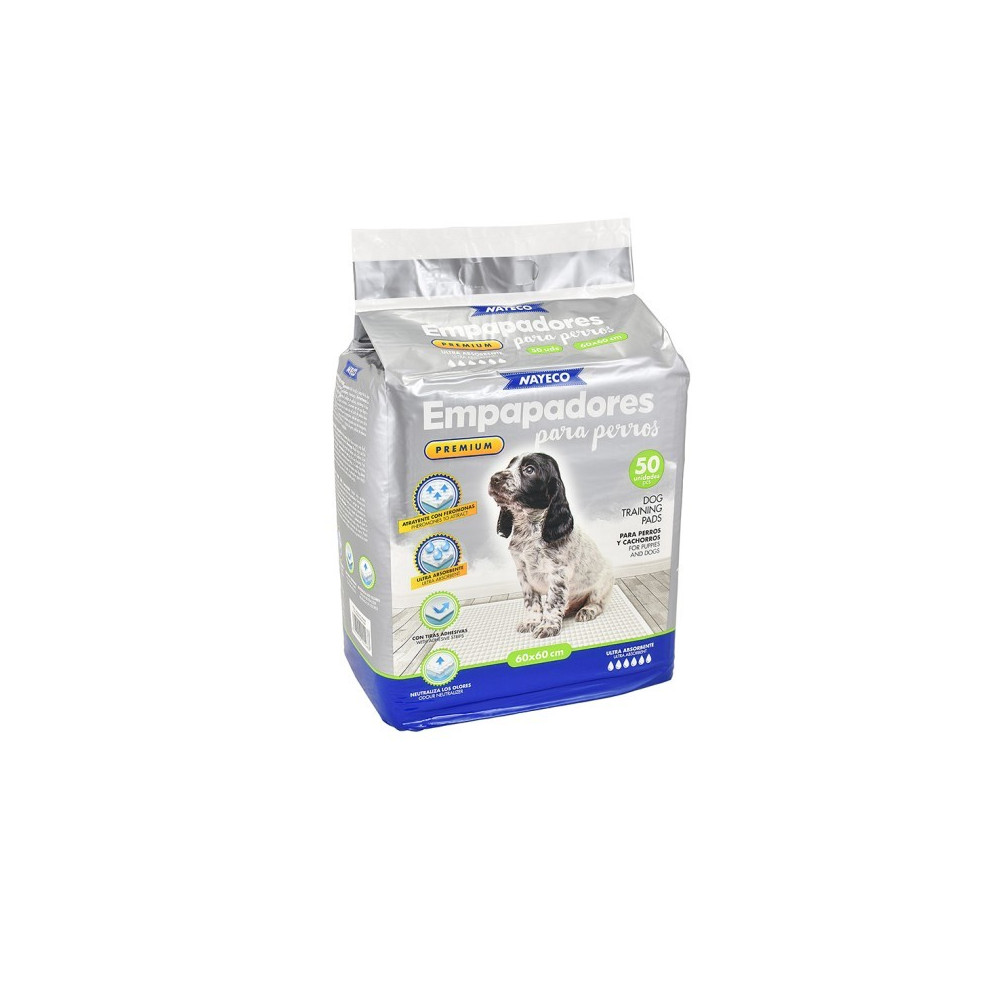 Empapadores Premium Nayeco con Feromonas 60 x 60 cm 50 uds