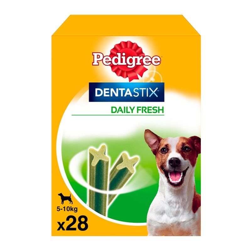 Pacote Pedigree Dentastix Mint para caes 28 unidades Peso 10 25 kg