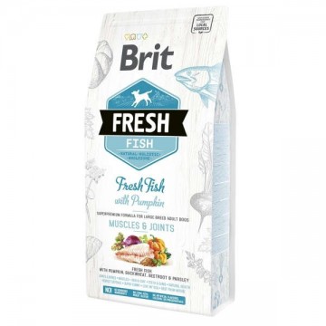 Brit Fresh Dog Adult Large Peixe y Abóbora 12Kg