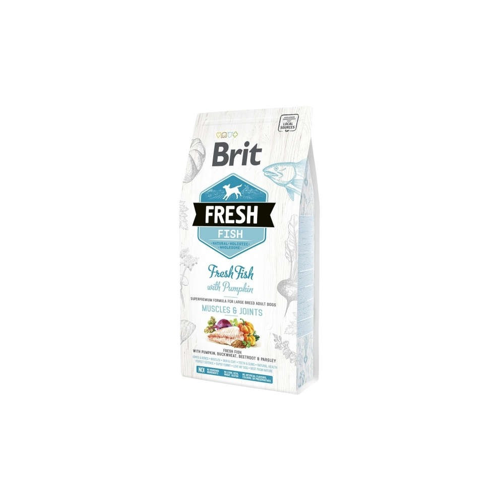 Brit Fresh Dog Adult Large Peixe y Abóbora 12Kg Brit Fresh Dog Adult Large Peixe y Abóbora 12Kg
