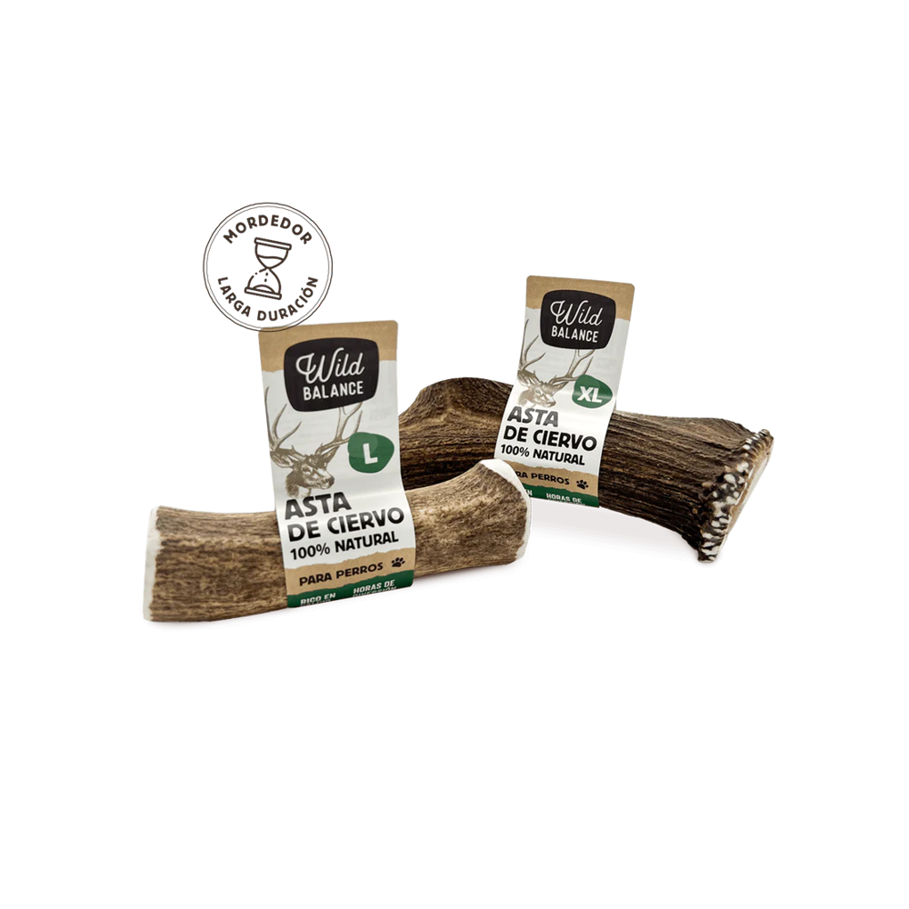 Wild Balance ASTA DE CIERVO ENTERA Snack para perros Wild Balance ASTA DE CIERVO ENTERA Snack para perros