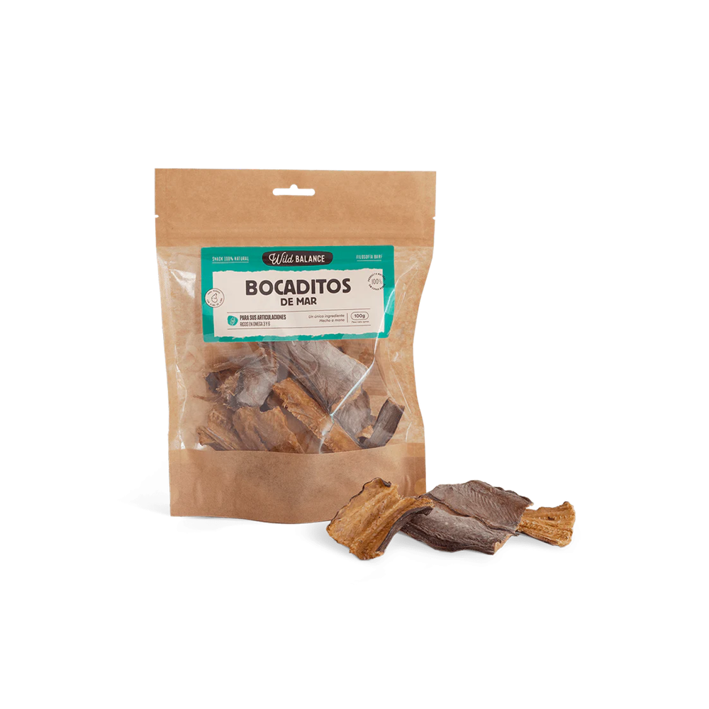 Wild Balance BOCADITOS DE MAR Snack para perros y gatos