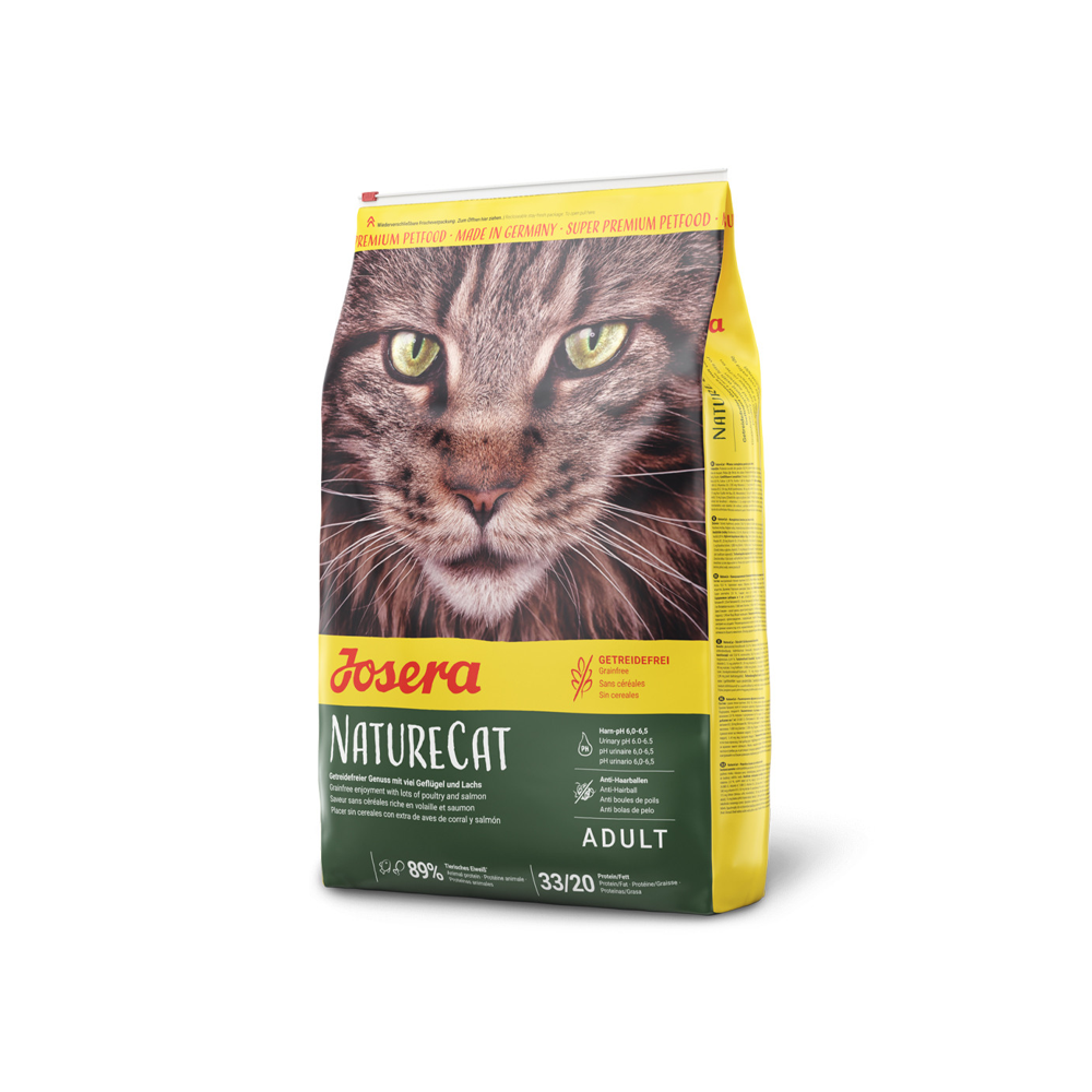 Josera Cat Adult Naturecat Ave de Corral y Salmón 10 kg