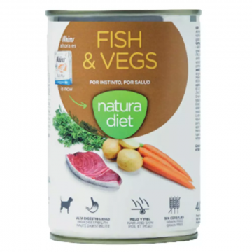 Natura Diet Lata Dog Fish &...