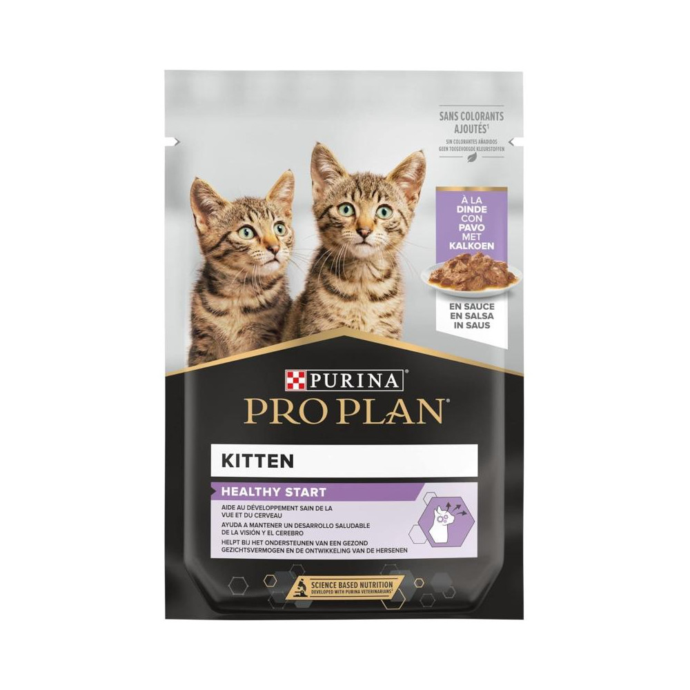 Purina Pro Plan Sobre Kitten Pavo