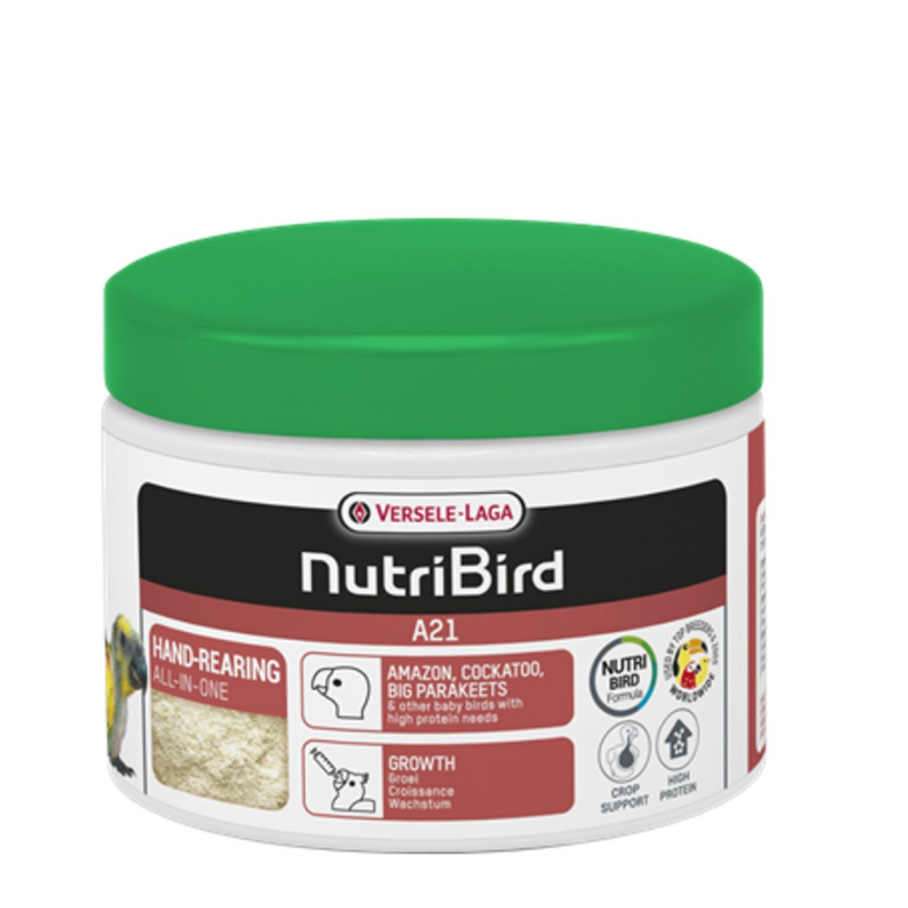 Versele-Laga NutriBird A21 Alimento Para La Cria a Mano De Cualquier Pájaro 250 gr Versele-Laga NutriBird A21 Alimento Para La Cria a Mano De Cualquier Pájaro 250 gr