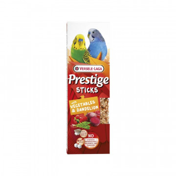 Versele-Laga Prestige Sticks De Verduras y Diente de Leon Para Periquitos