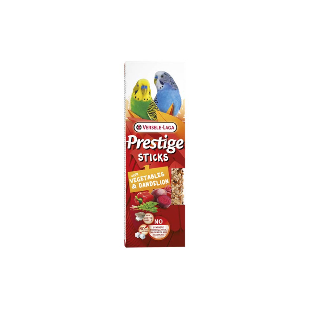 Versele-Laga Prestige Sticks De Verduras y Diente de Leon Para Periquitos Versele-Laga Prestige Sticks De Verduras y Diente de Leon Para Periquitos