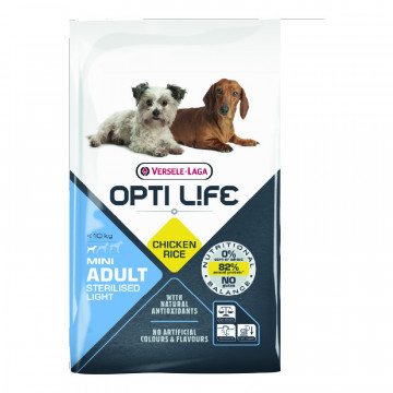 Versele-Laga Opti Life Adult Light Mini Comida Para Perros