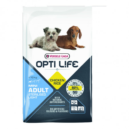 Versele-Laga Opti Life Adult Light Mini Comida Para Perros