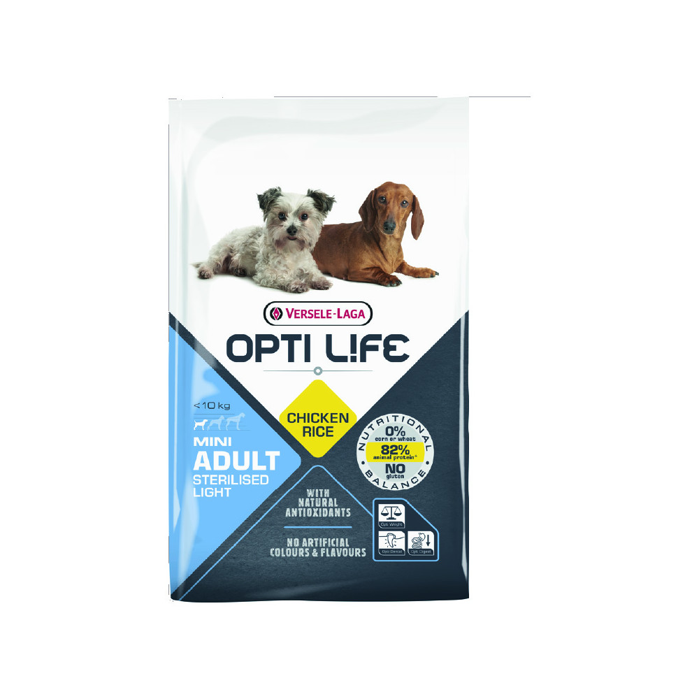 Versele-Laga Opti Life Adult Light Mini Comida Para Perros