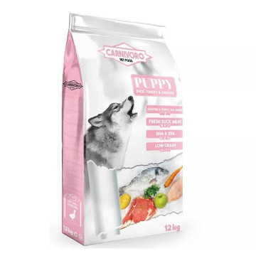 Carnívoro Puppy Pato, Pavo...