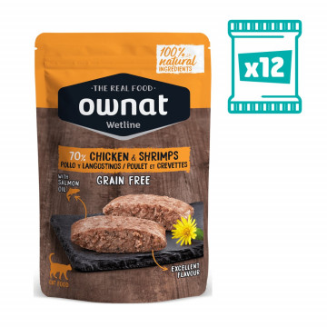 Ownat Wetline Frango e Gambas
