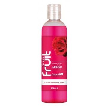 Fruta para Animais de Estimação Shampoo Cabelo Comprido de Jojoba 250ml