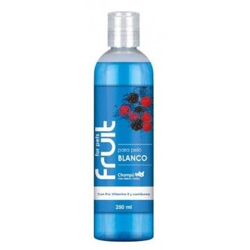 Fruta para Animais de Estimação Shampoo Cabelo Branco 250ml