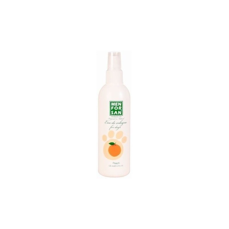 Menforsan Peach Eau de toilette para cães 125ml Menforsan Peach Eau de toilette para cães 125ml