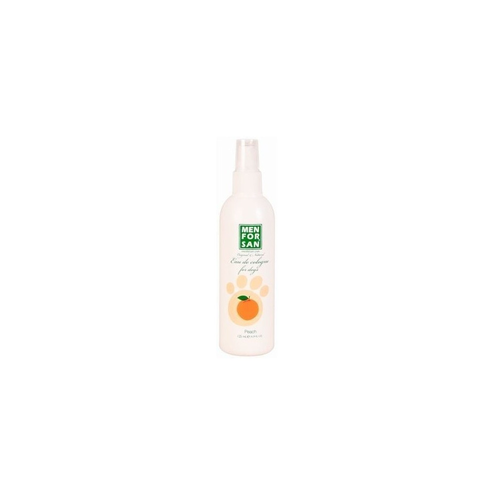 Menforsan Peach Eau de toilette para cães 125ml Menforsan Peach Eau de toilette para cães 125ml