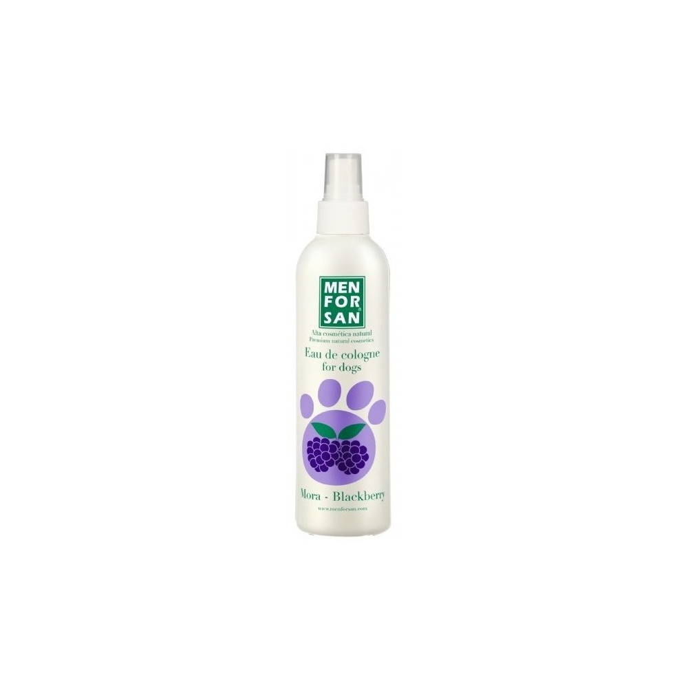 Água Menforsan Blackberry Cologne para cães 125ml