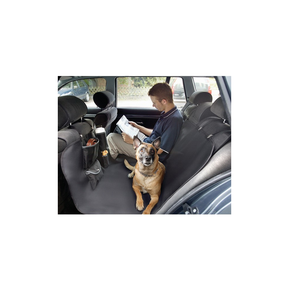 Capa de assento de carro cinza 145 x 140 cm