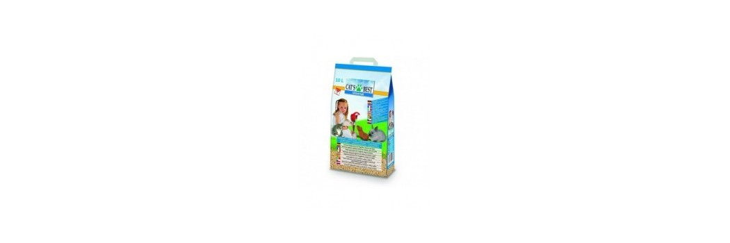 areia de gato biodegradável